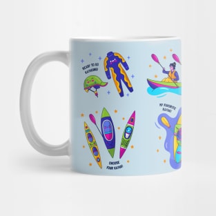 Kayak  Watercolor Mug